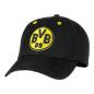 Preview: Borussia Dortmund BVB Kappe Schwarzgelb Baumwolle